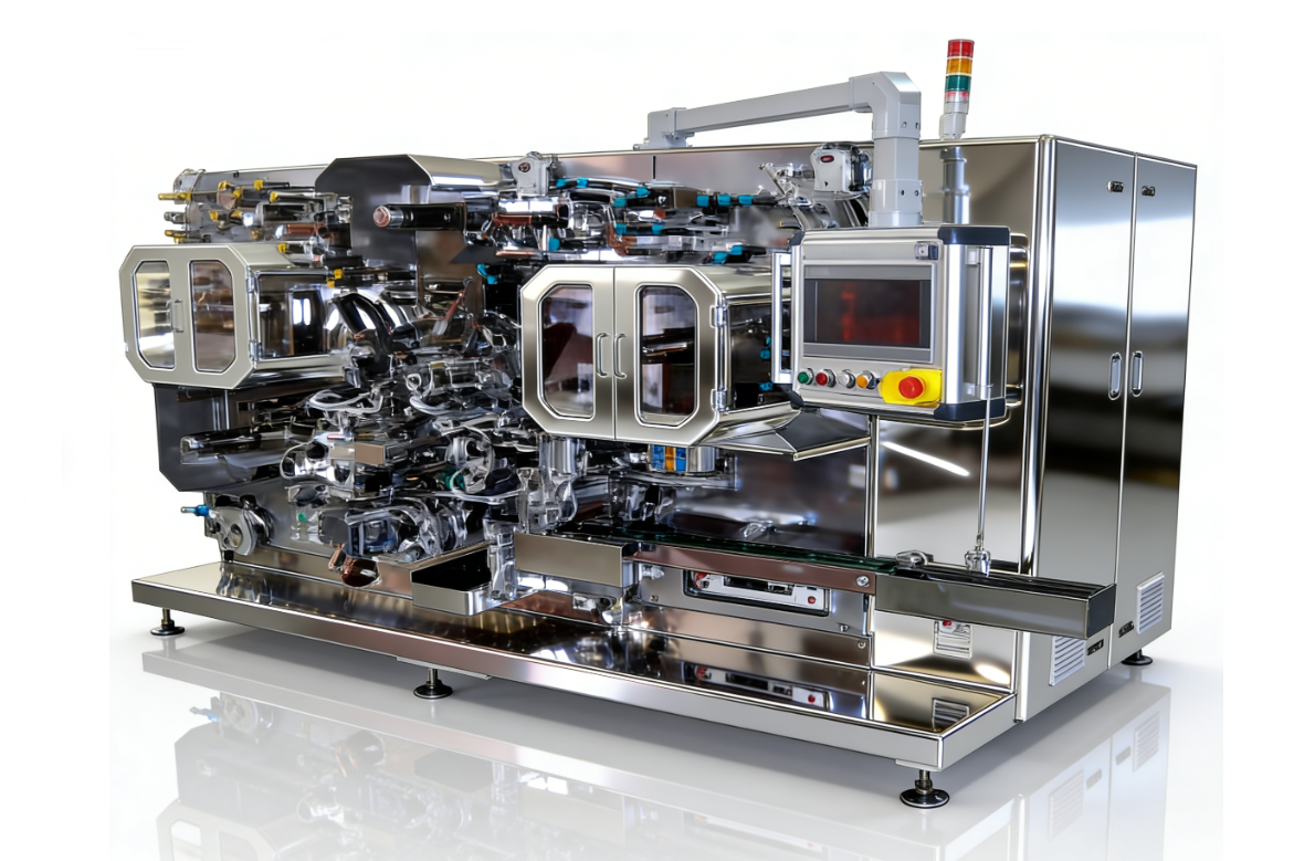 全自動雙針方形小聚合物